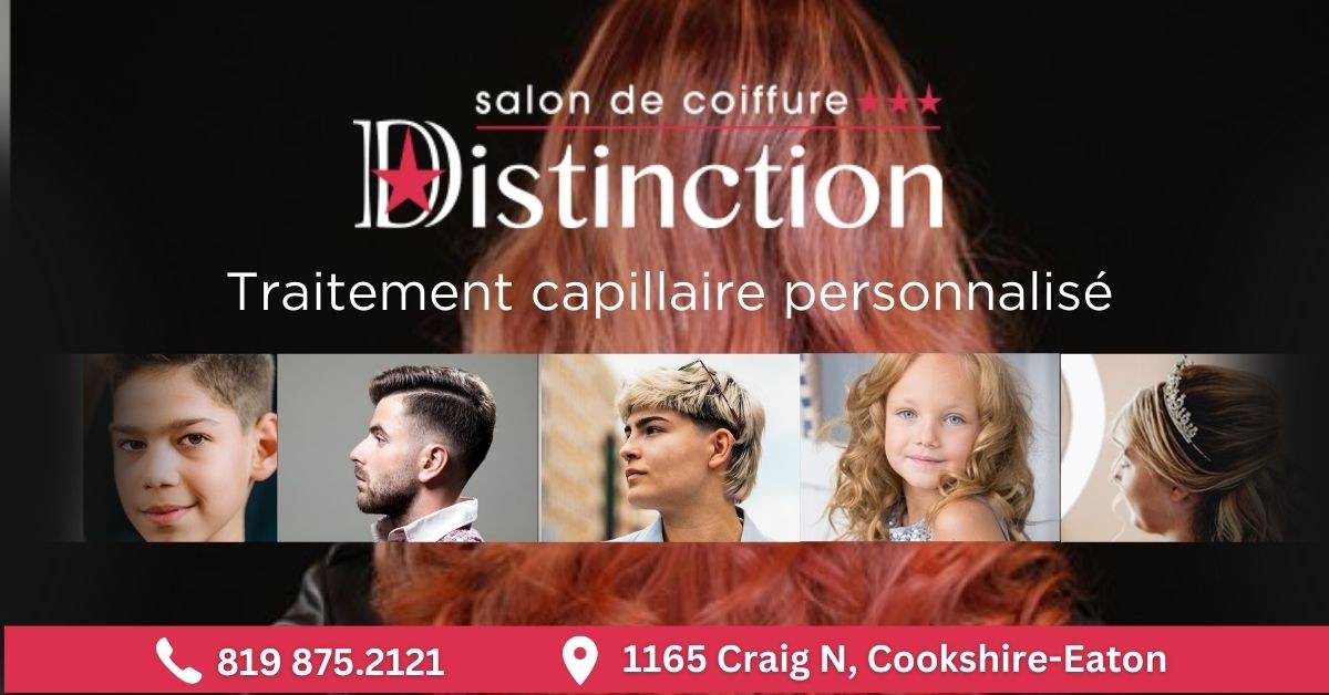 Bannière Coiffure Distinction